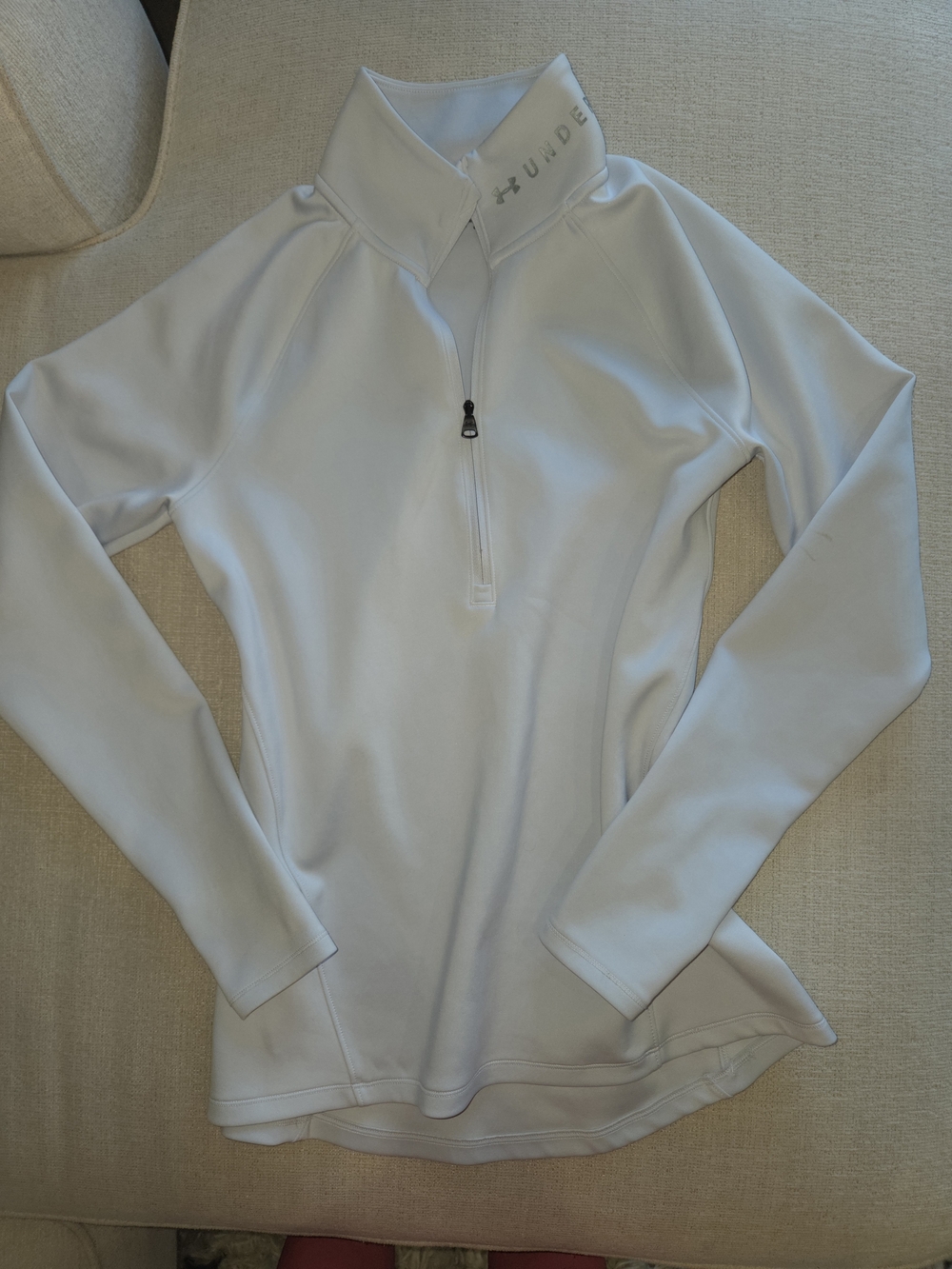 Under Armour Grey Women's 1/4 Zip Performance Pullover